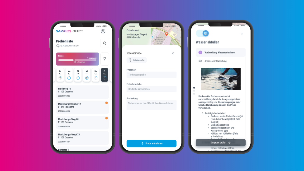 Sampling app: consistently efficient sampling processes
